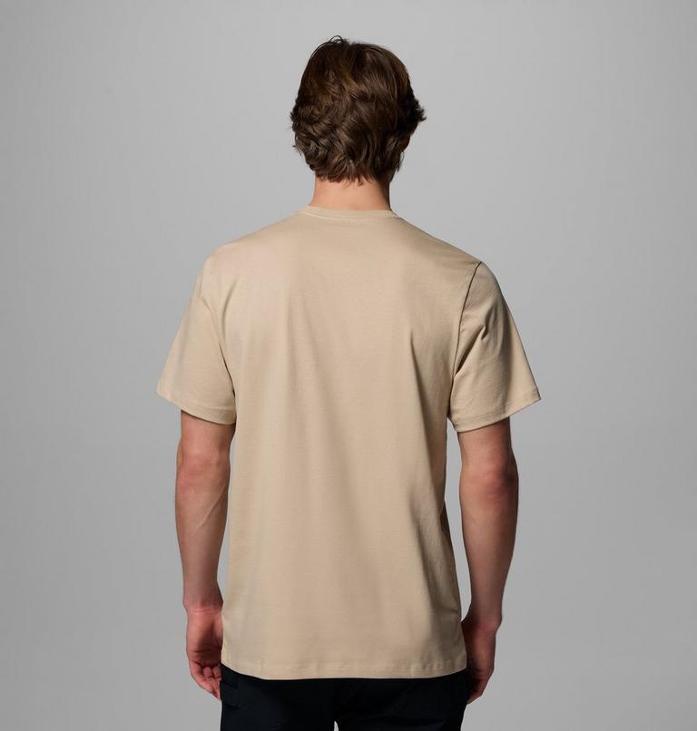 Columbia T-shirt in cotone biologico CSC Basic Logo da uomo 2155001271 beige
