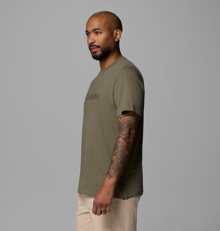Columbia T-shirt in cotone biologico CSC Basic Logo da uomo 2155001397 verde
