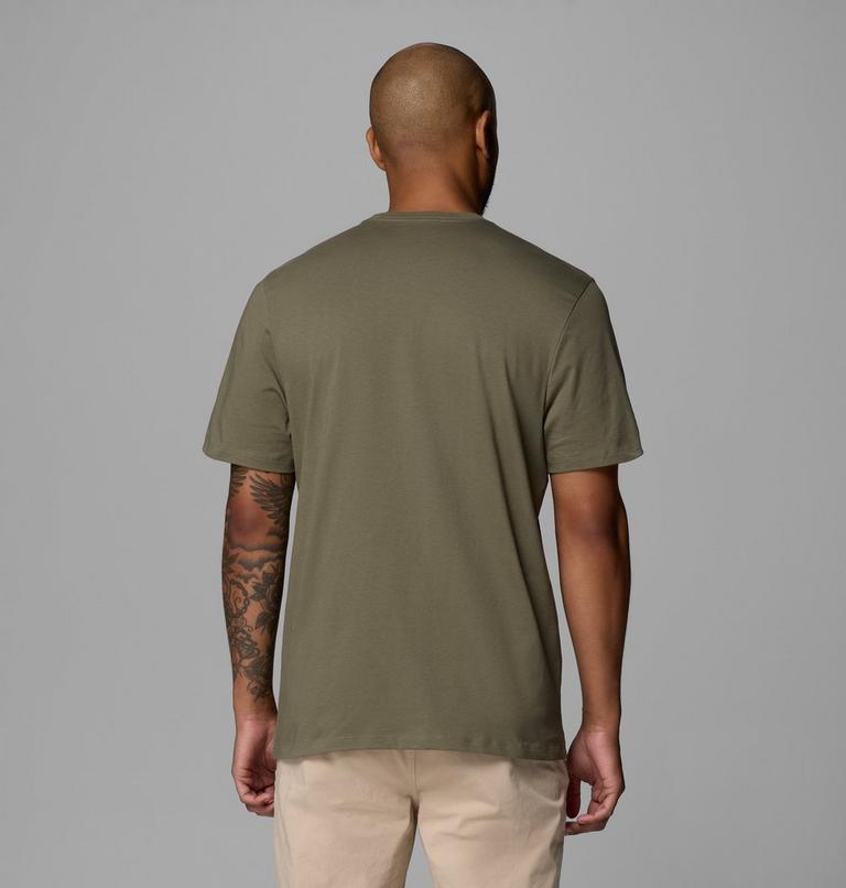 Columbia T-shirt in cotone biologico CSC Basic Logo da uomo 2155001397 verde
