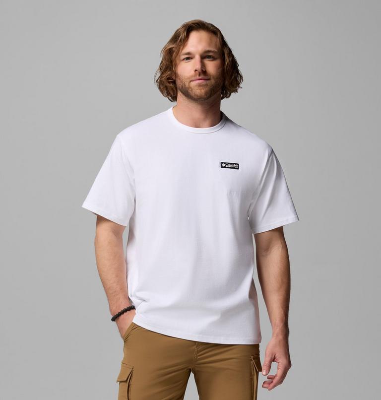 Columbia T-shirt stampata sul retro CSC™ Heavyweight da uomo 2155041100 bianco