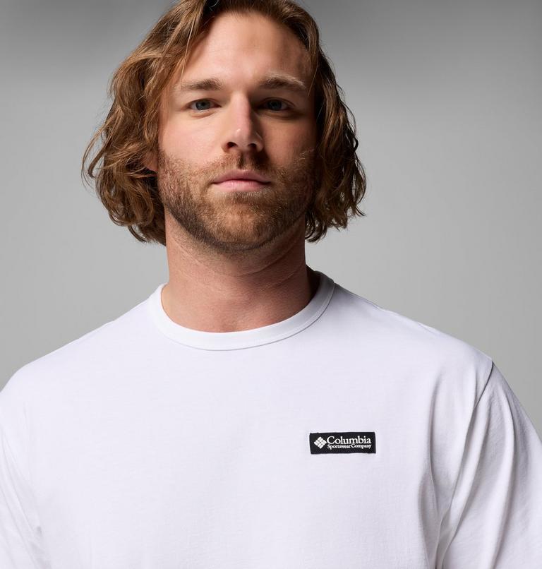 Columbia T-shirt stampata sul retro CSC™ Heavyweight da uomo 2155041100 bianco