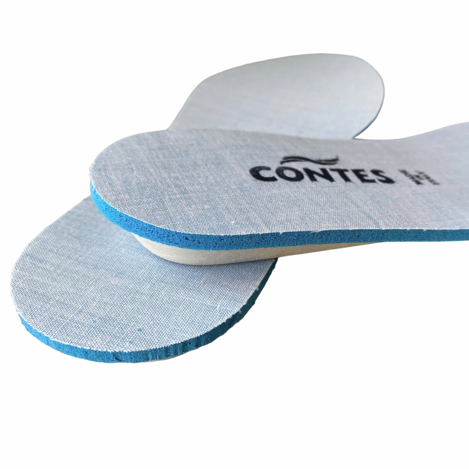 Contes Soletta in schiuma Gel 5mm con alzatacco da 1,5cm Modello 522 altezza 2cm