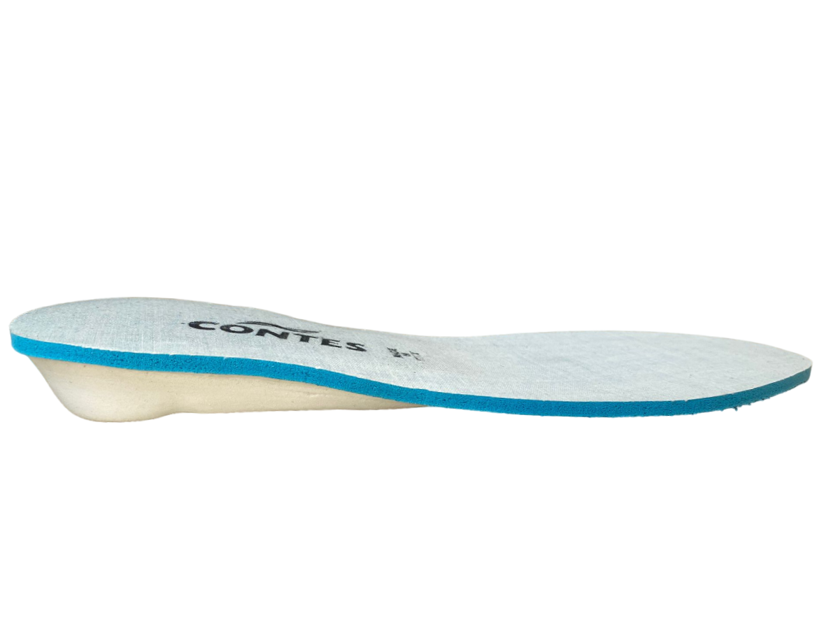 Contes Soletta in schiuma Gel 5mm con alzatacco da 1,5cm Modello 522 altezza 2cm lato