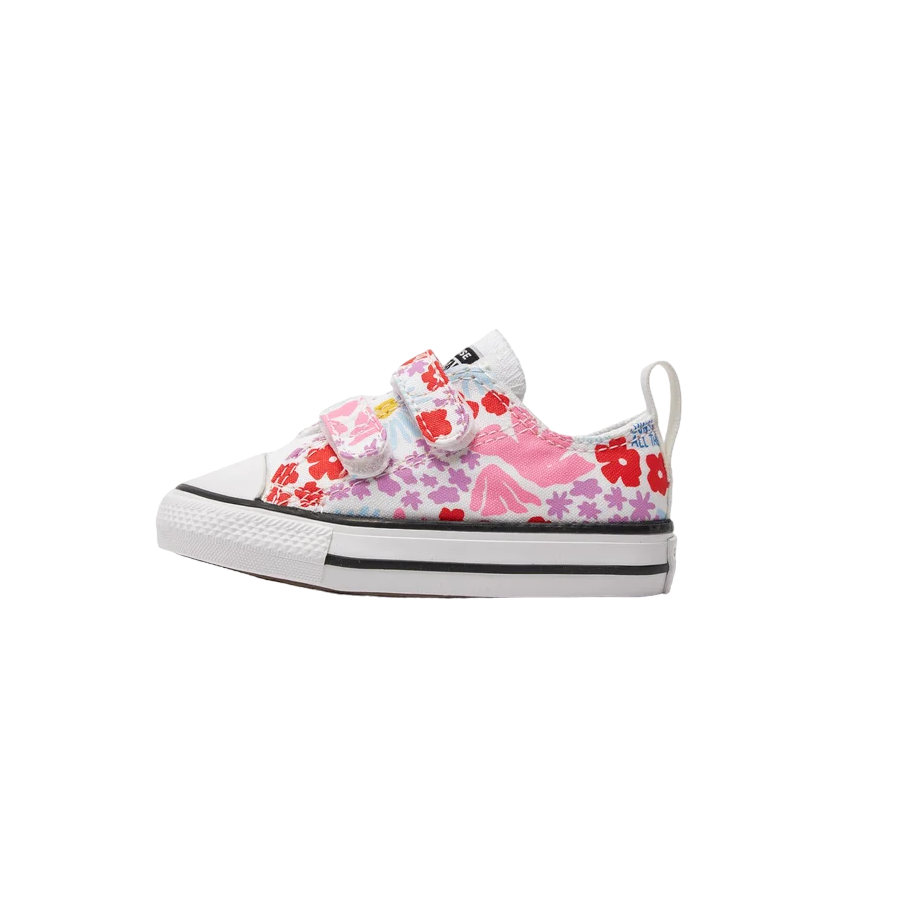 Converse Sneakers Bambina Fantasia Fiori A06340C - 2 Strappi - Sportiamo  1