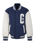 Converse giubbotto felpa Bomber Varsity 9CG132-BFK blu