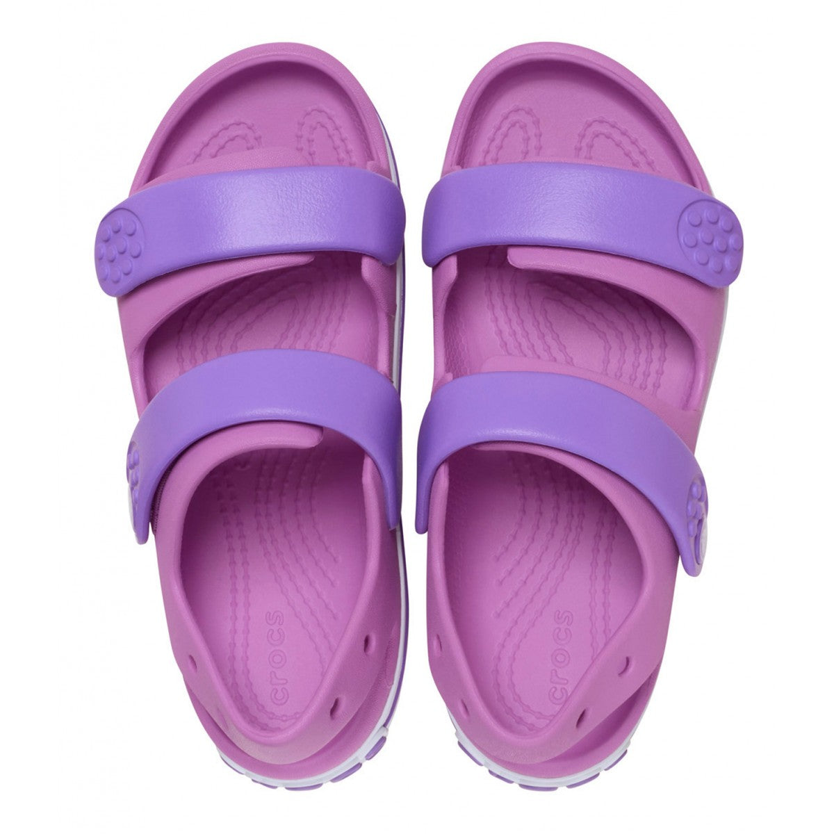 Crocs Crocband Cruiser Sandal Junior 209423-BUBL Sandalo Bambino Bubble vista dall'alto
