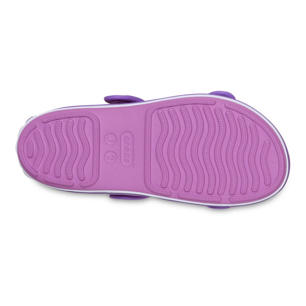 Crocs Crocband Cruiser Sandal Junior 209423-BUBL Sandalo Bambino Bubble vista suola