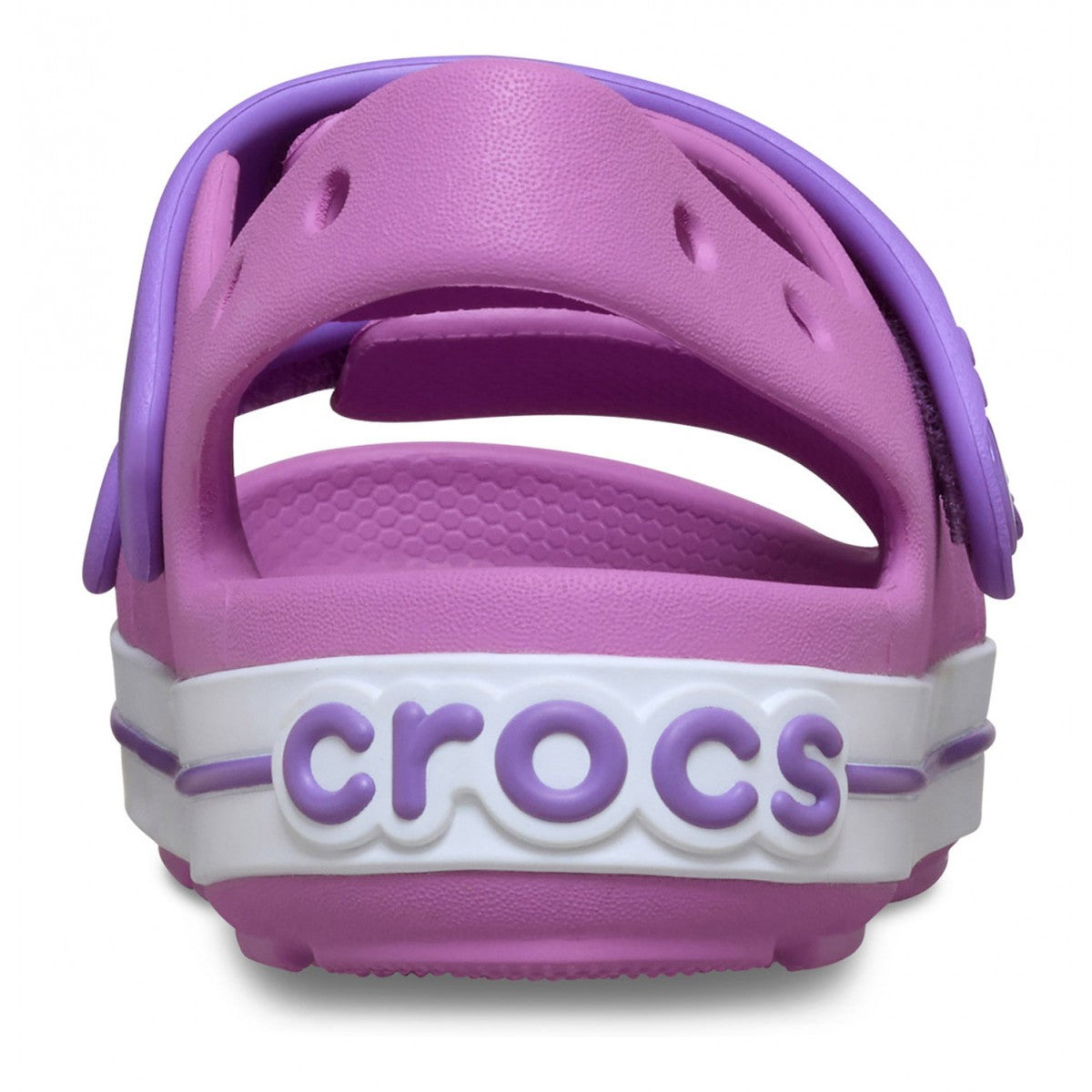 Crocs Crocband Cruiser Sandal Junior 209423-BUBL Sandalo Bambino Bubble vista tallone