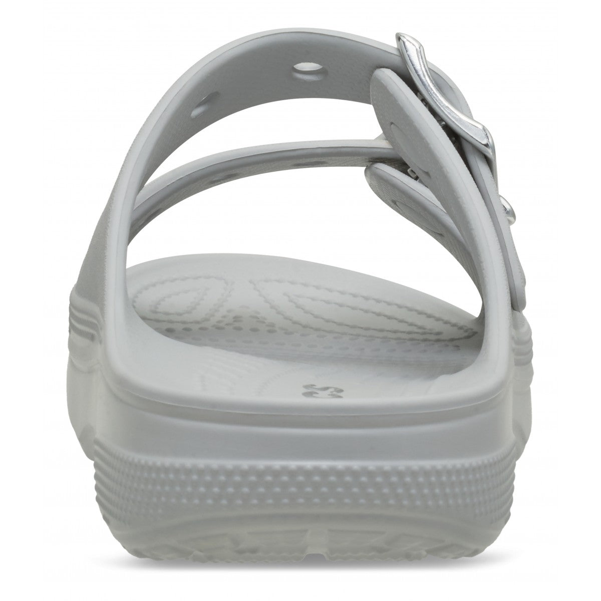 Crocs Saturday Metallic Buckle Sandal Donna 213316-1FT Atmosphere VISTA dietro