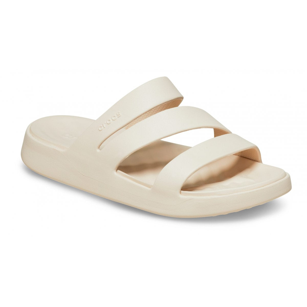 Crocs ciabatta da donna Getaway Strappy 209587-160 stucco