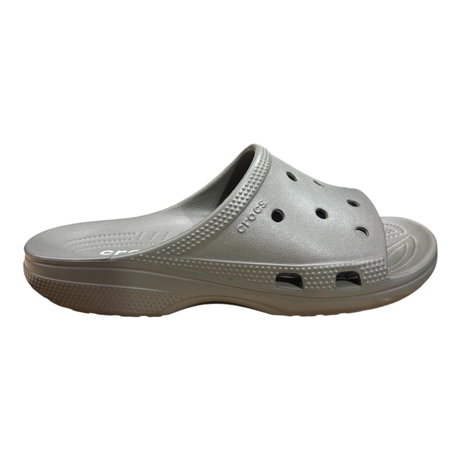 Crocs ciabatta da uomo Saturday Slide M 213298-3J5 verde oliva