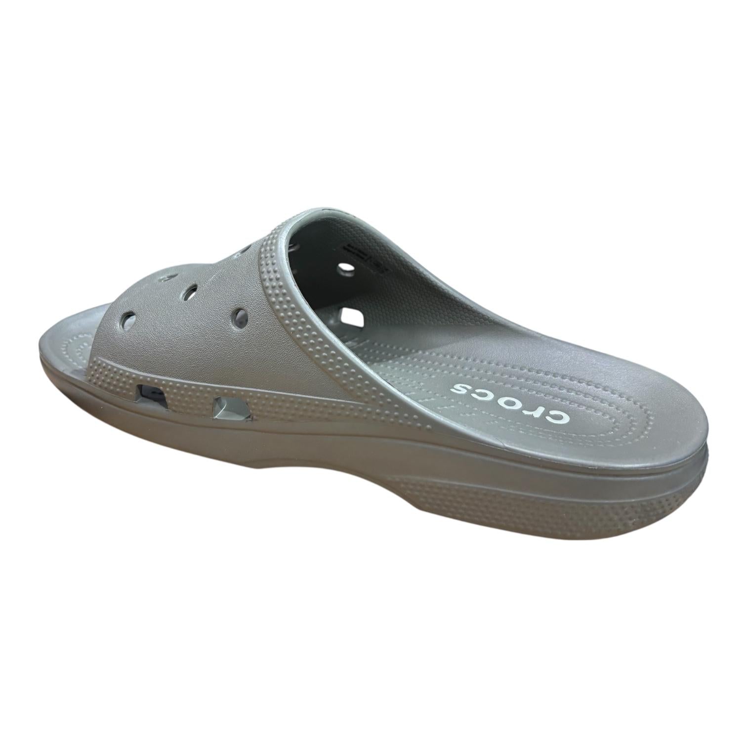 Crocs ciabatta da uomo Saturday Slide M 213298-3J5 verde oliva