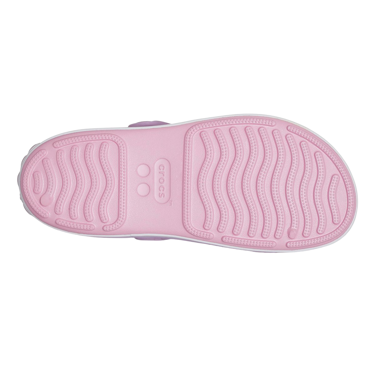 Crocs sandalo da bambina Crocband Cruiser 209423-84I rosa-lavanda 4