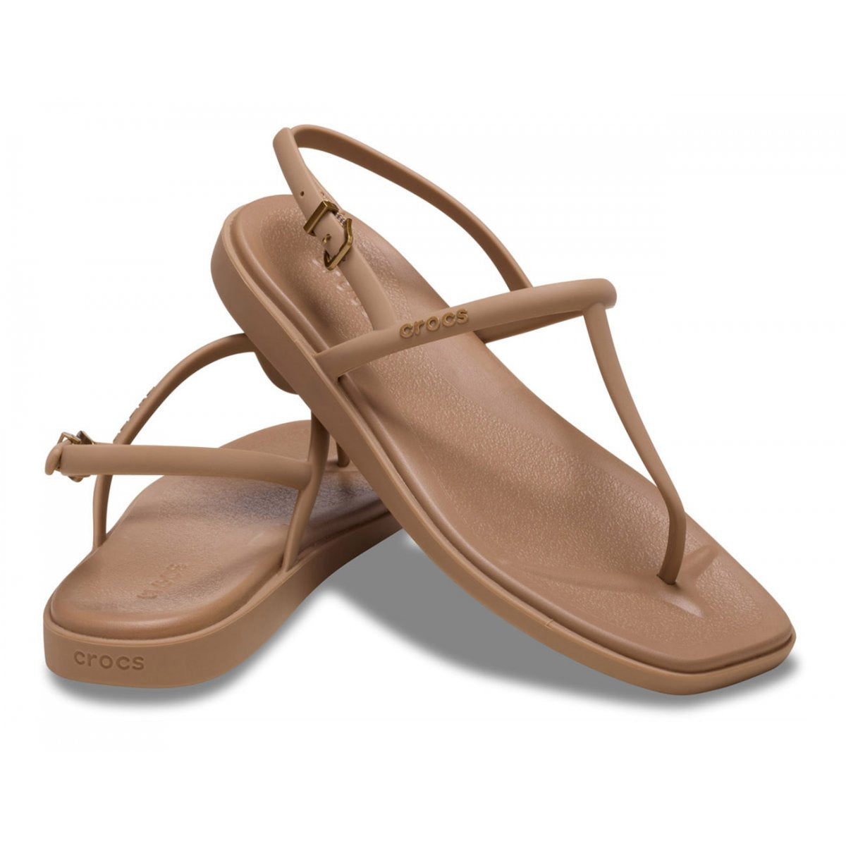 Crocs sandalo da donna Miami Thong 209793-2JJ Milk Chocolate