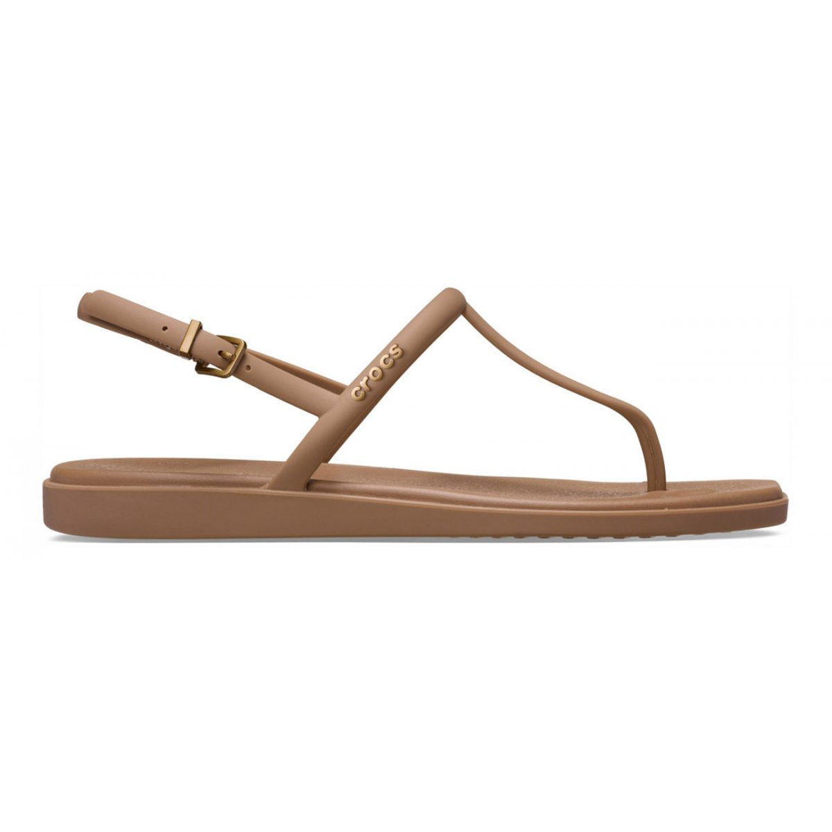 Crocs sandalo da donna Miami Thong 209793-2JJ Milk Chocolate