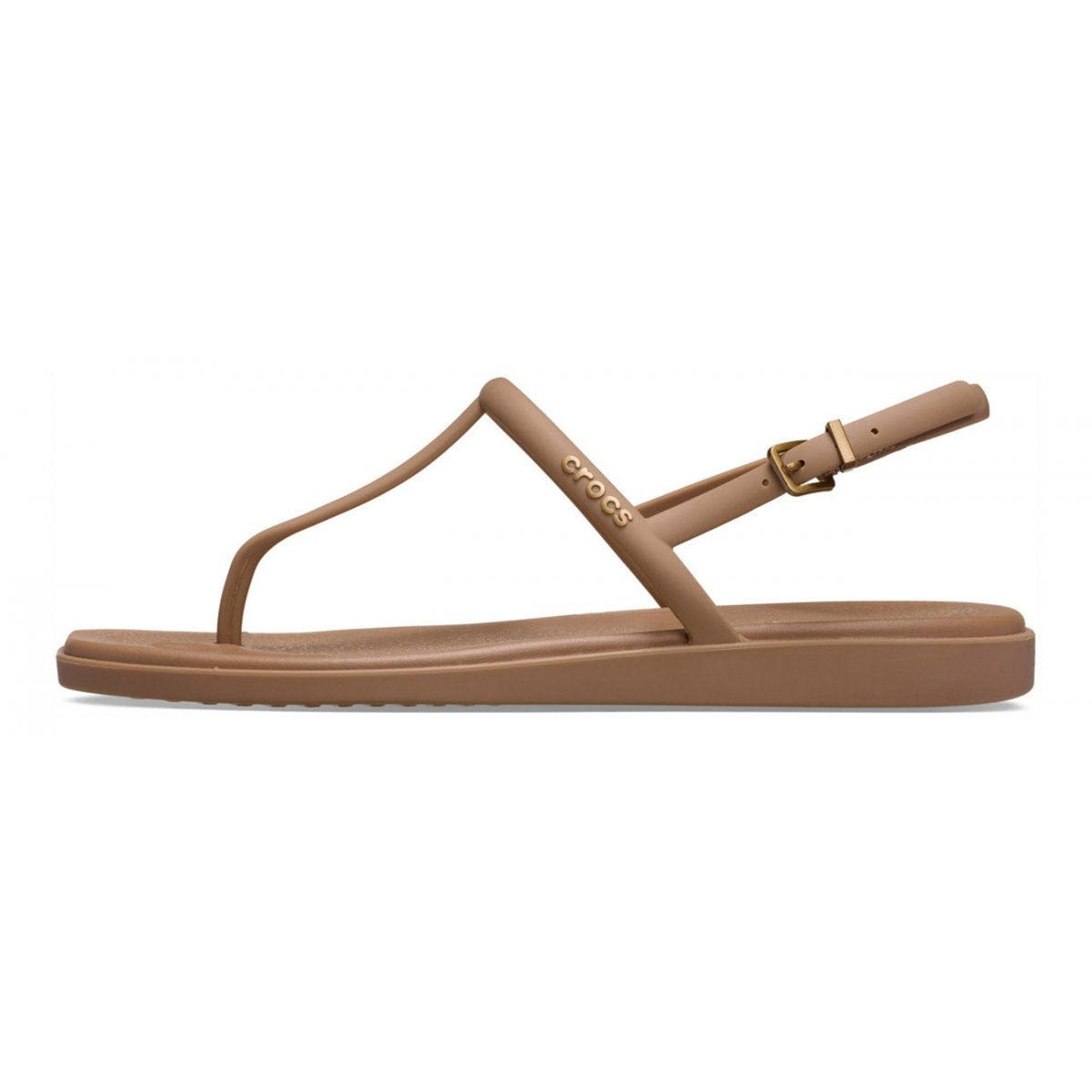 Crocs sandalo da donna Miami Thong 209793-2JJ Milk Chocolate
