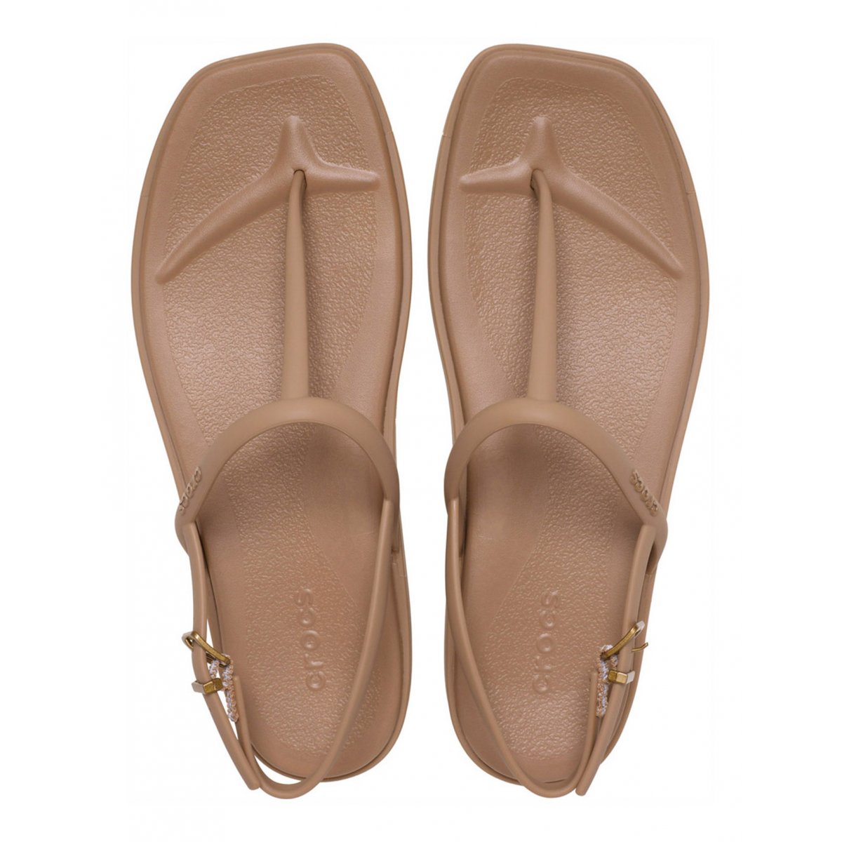 Crocs sandalo da donna Miami Thong 209793-2JJ Milk Chocolate