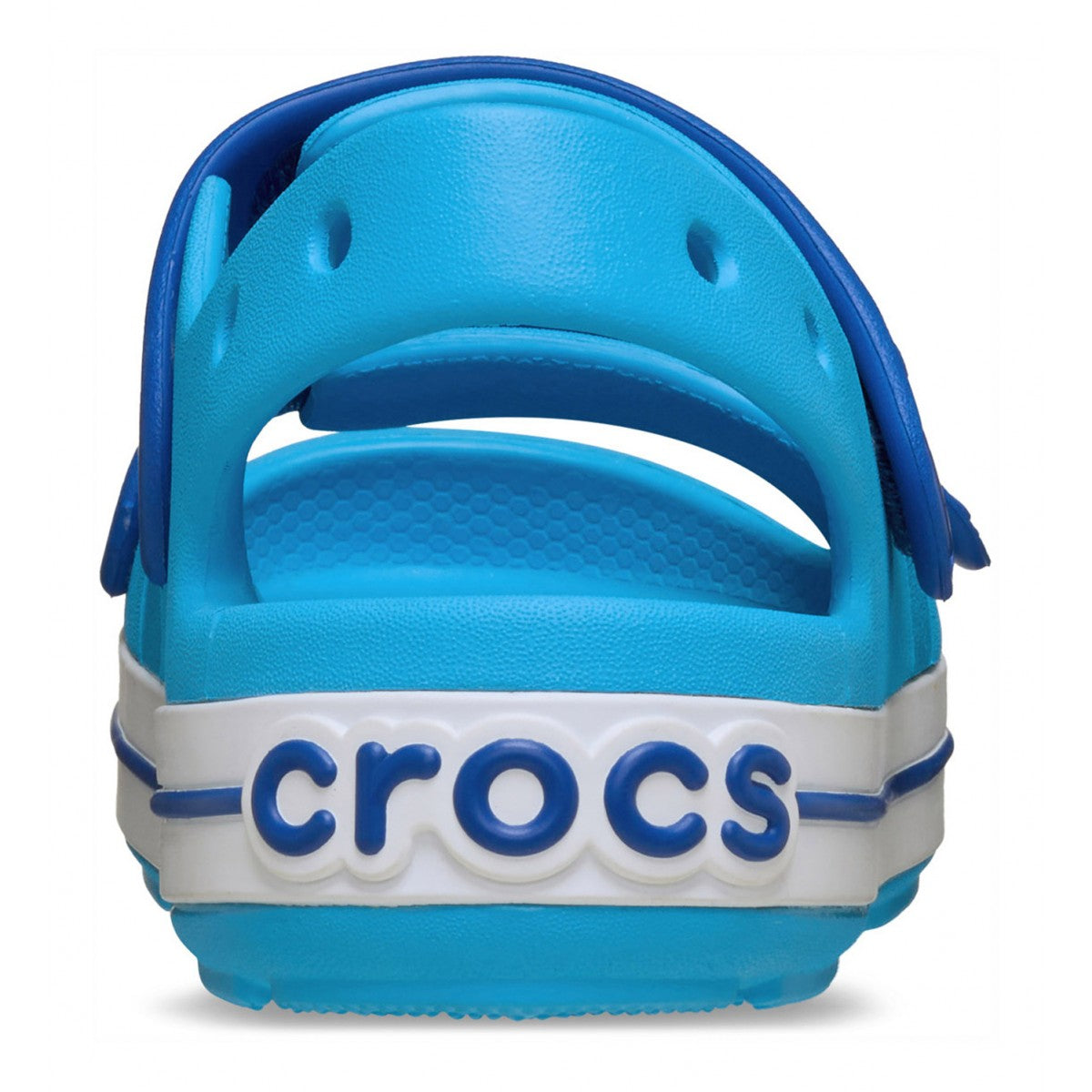 Crocs sandalo junior Crocband Cruiser 209423 209424 4MO venetian/blue Bolt vista dietro