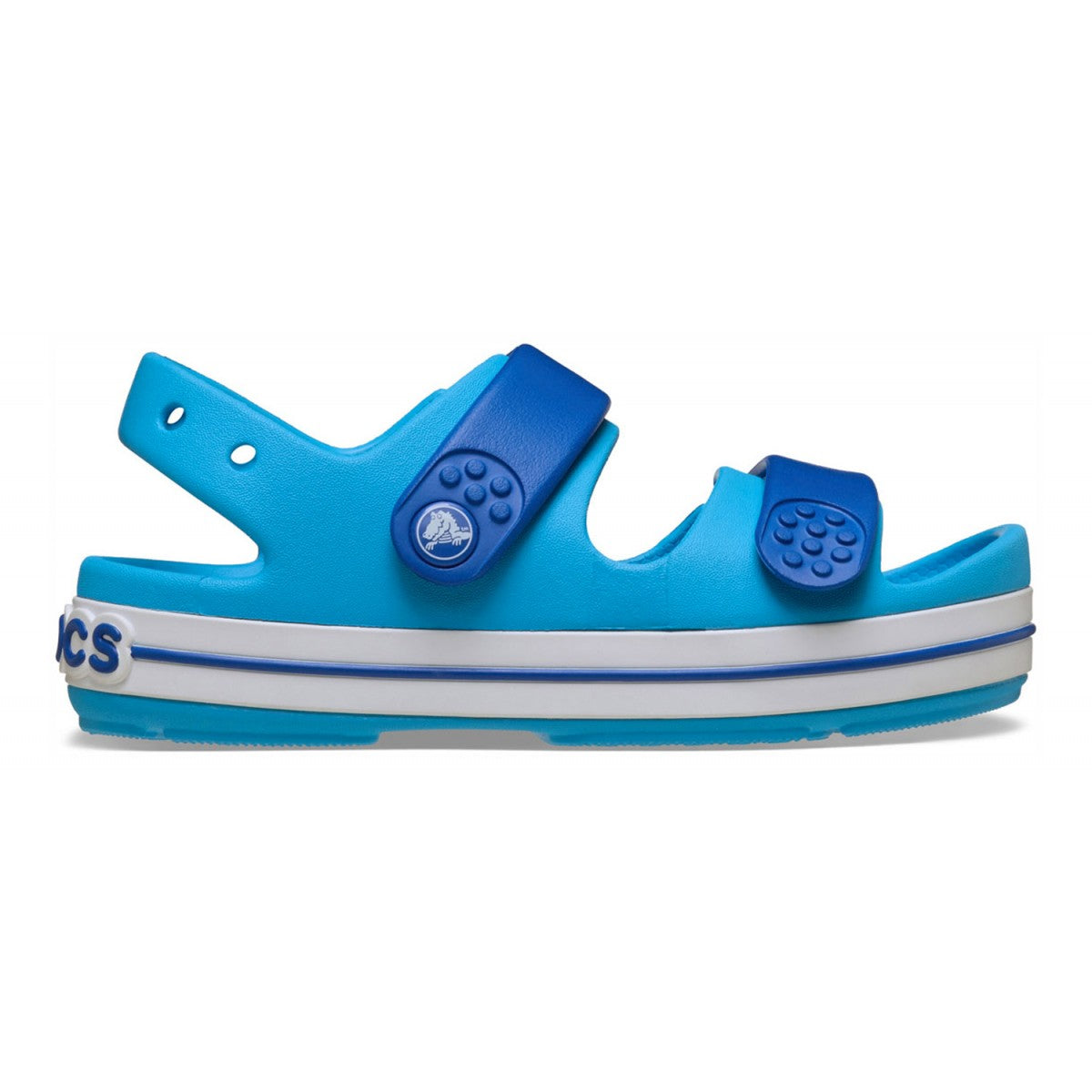 Crocs sandalo junior Crocband Cruiser 209423 209424 4MO venetian/blue Bolt vista laterale destro