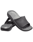 Crocs ciabatta da adulto LiteRide Slide 205183-0DD nero-grigio