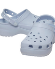 Crocs ciabatta sabot con zeppa da donna Classic Clog 206750-5AF dreamscape