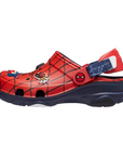 Crocs ciabatta sabot da ragazzi Team Spider Man All-Terrain Clog 208786-410 rosso-blu