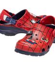 Crocs ciabatta sabot da ragazzi Team Spider Man All-Terrain Clog 208786-410 rosso-blu