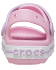 Crocs sandalo da bambina Crocband Cruiser 209423-84I rosa-lavanda