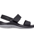 Crocs sandalo da donna LiteRide™ 360° Sandal W 206711-02G black-light grey