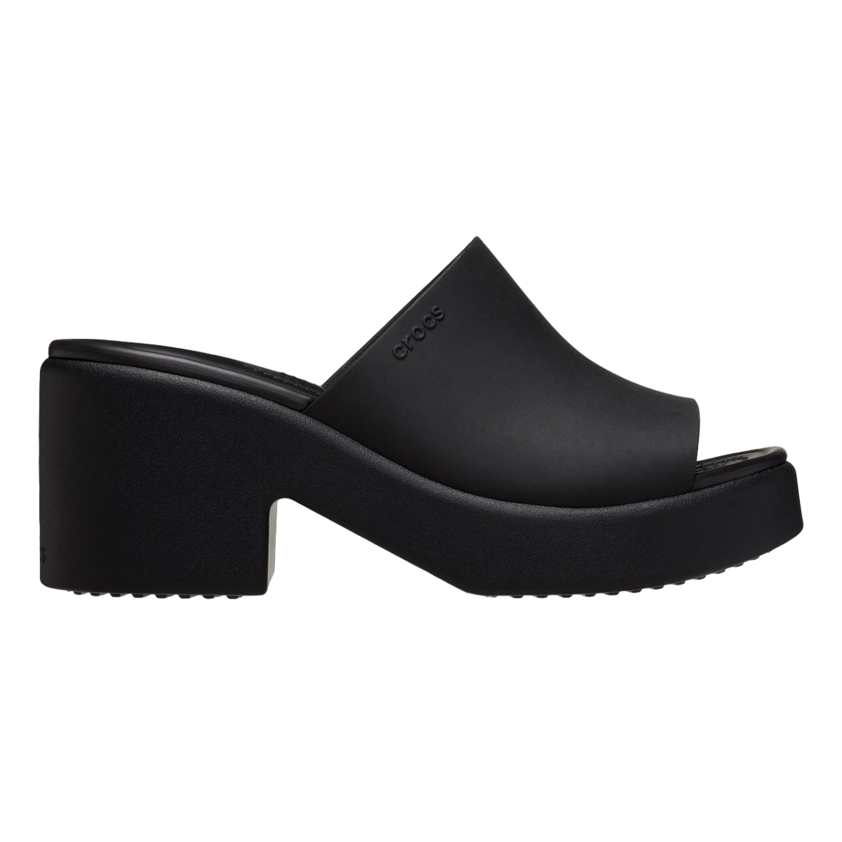 Crocs sandalo da donna con tacco Brooklyn Slide Heel 209408-060 nero