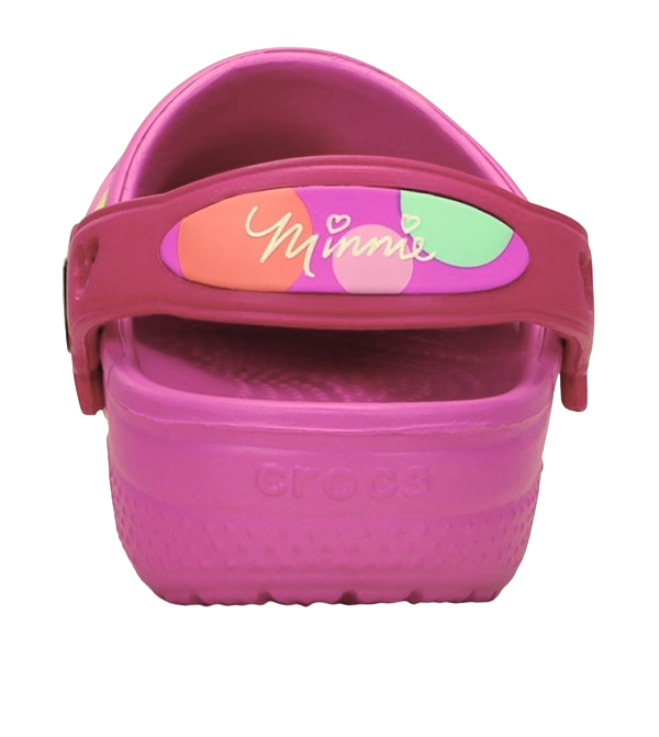 Crocs sandalo sabot da bambina Creative Minnie™ Jet Set Clog 202693-6U9 rosa