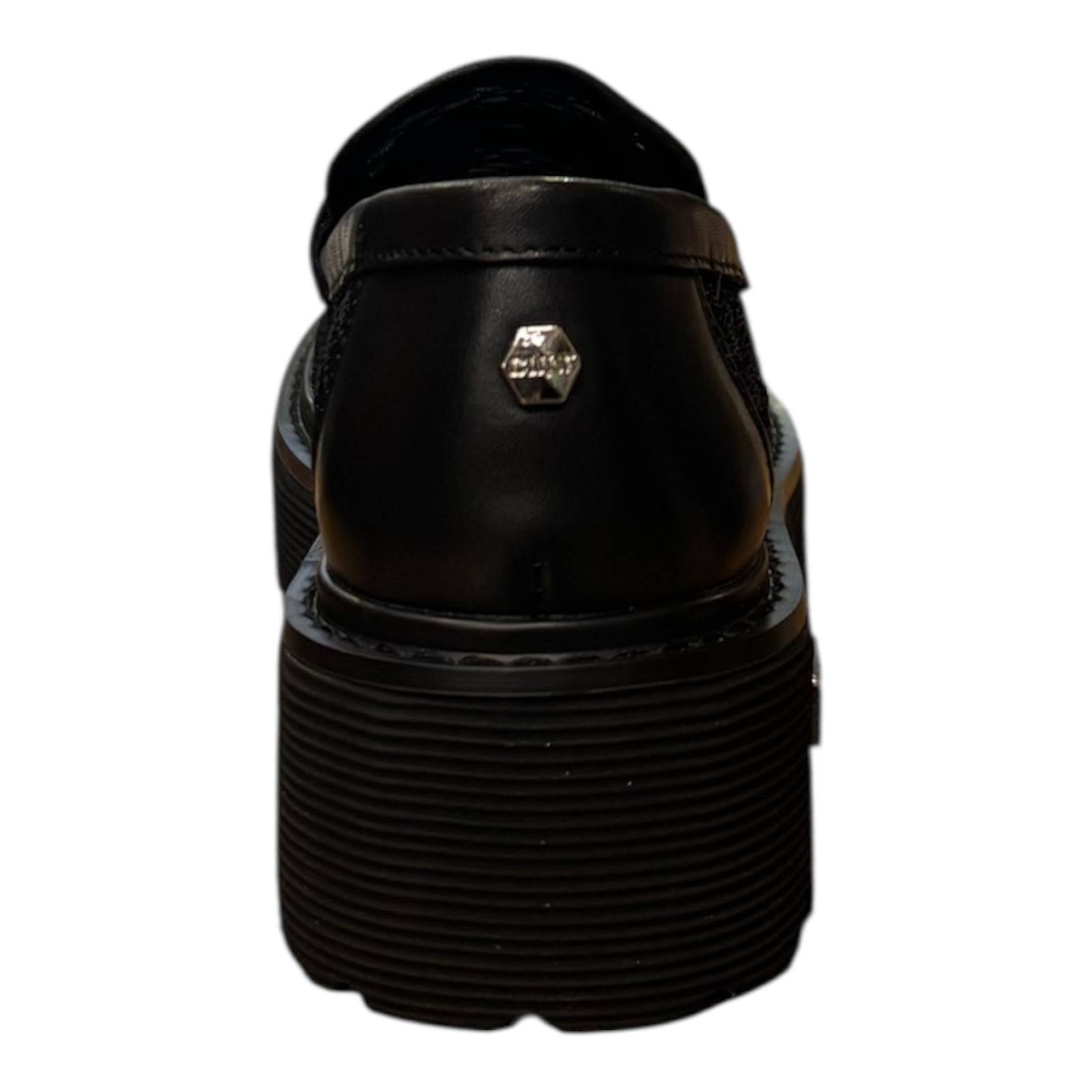 Cult mocassino da donna in pelle Slash 4695 Nero