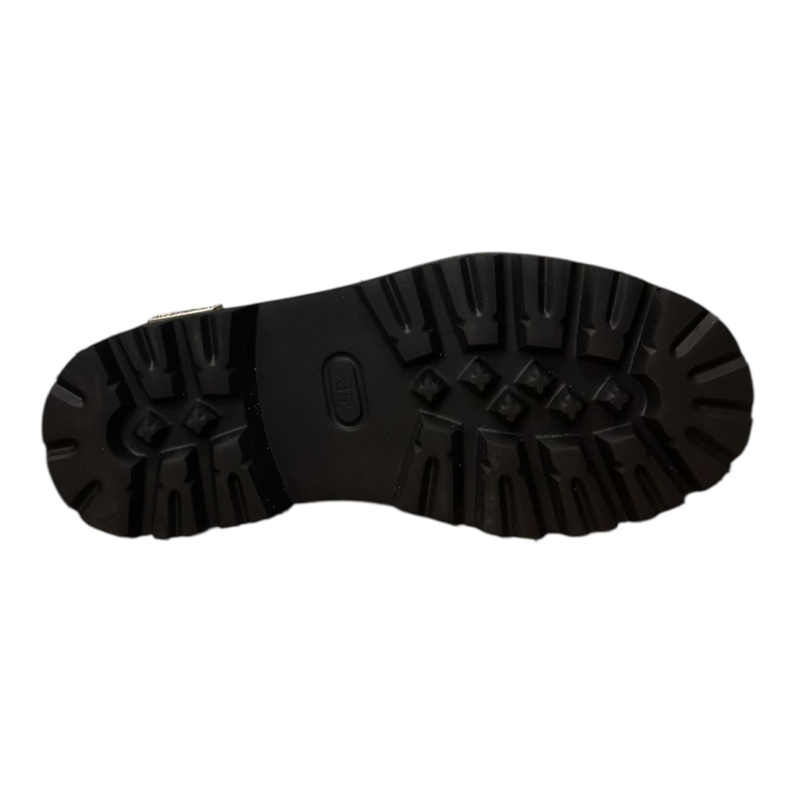 Cult mocassino da donna in pelle Slash 4695 Nero