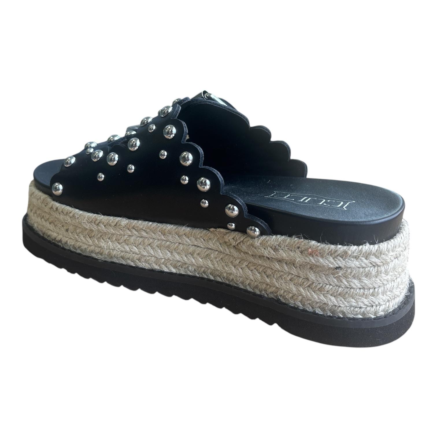 Cult sandalo con zeppa da donna Doja 4735 nero
