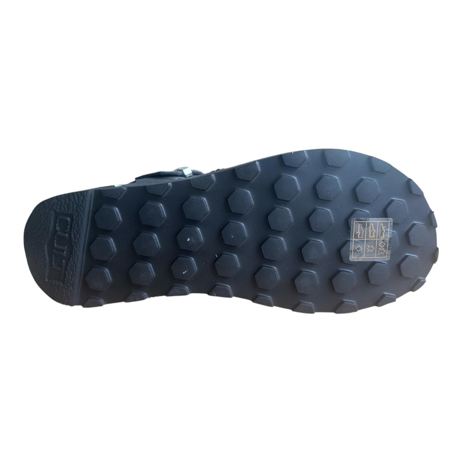 Cult sandalo da donna con zeppa Nancy 4749 nero