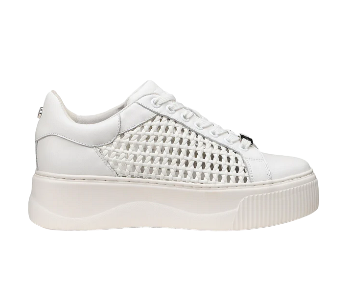 Cult scarpa sneakers da donna in pelle  Perry 4237 bianco