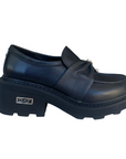 Cult scarpa mocassino con tacco da donna Grace 4331 nero