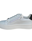 Cult scarpa sneakers da bambina T-011 bianco-nero