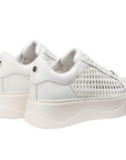 Cult scarpa sneakers da donna in pelle  Perry 4237 bianco