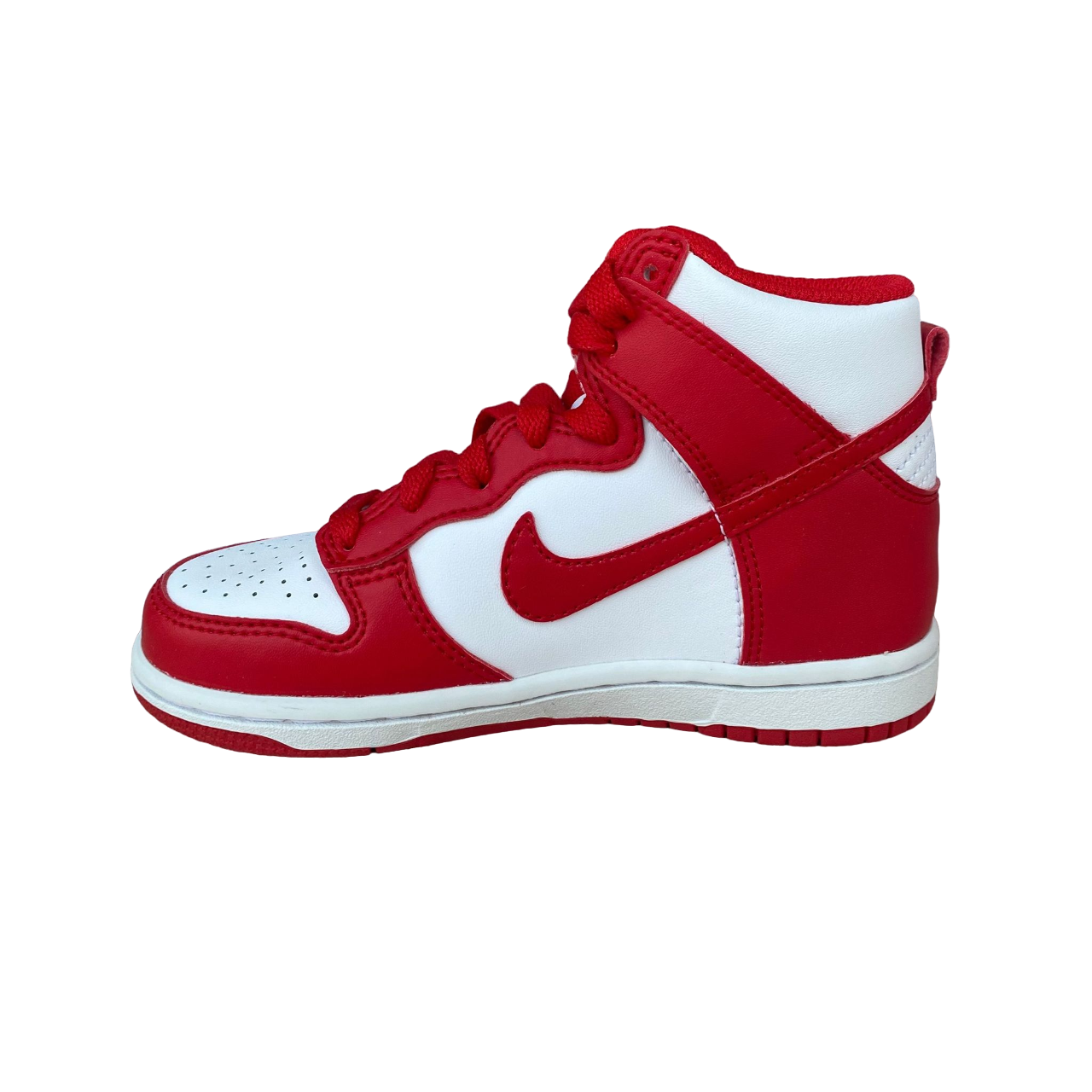 Nike scarpa Sneakers da bambino Dunk High PS DD2314-106 bianco-rosso