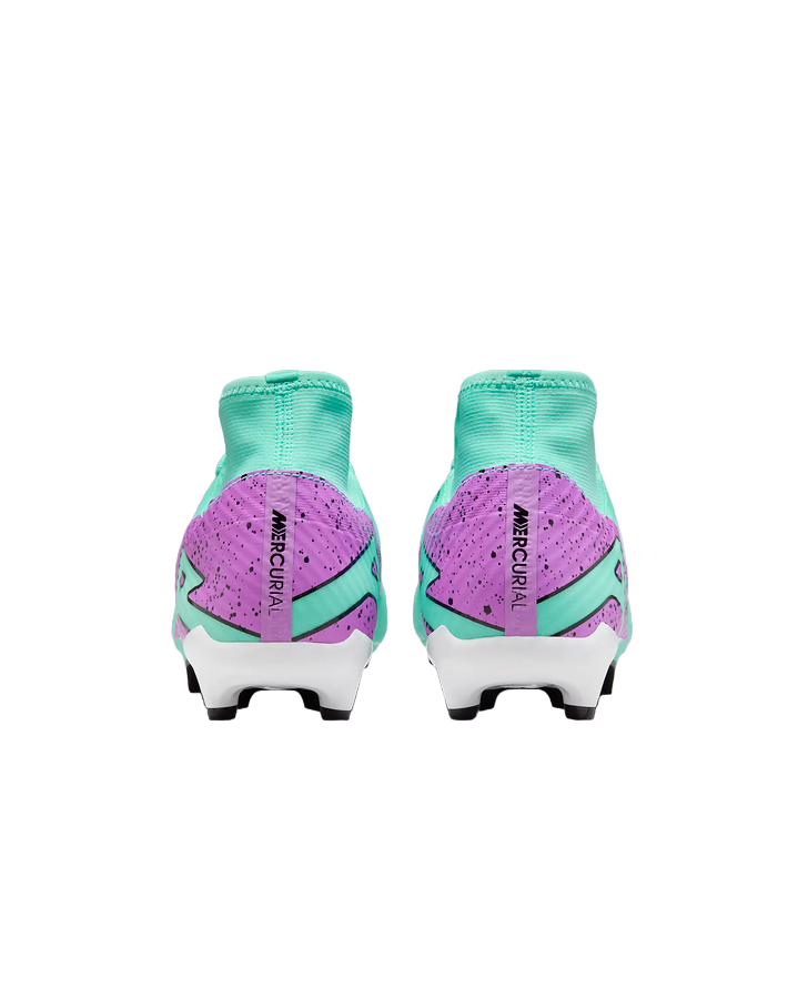 Nike scarpa da calcio da uomo Mercurial Superfly 9 Academy DJ5625-300 turchese fucsia nero