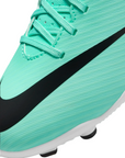 Nike scarpa da calcio da bambino e ragazzo  Vapor 15 Club FG/MG DJ5958-300 turchese fucsia nero