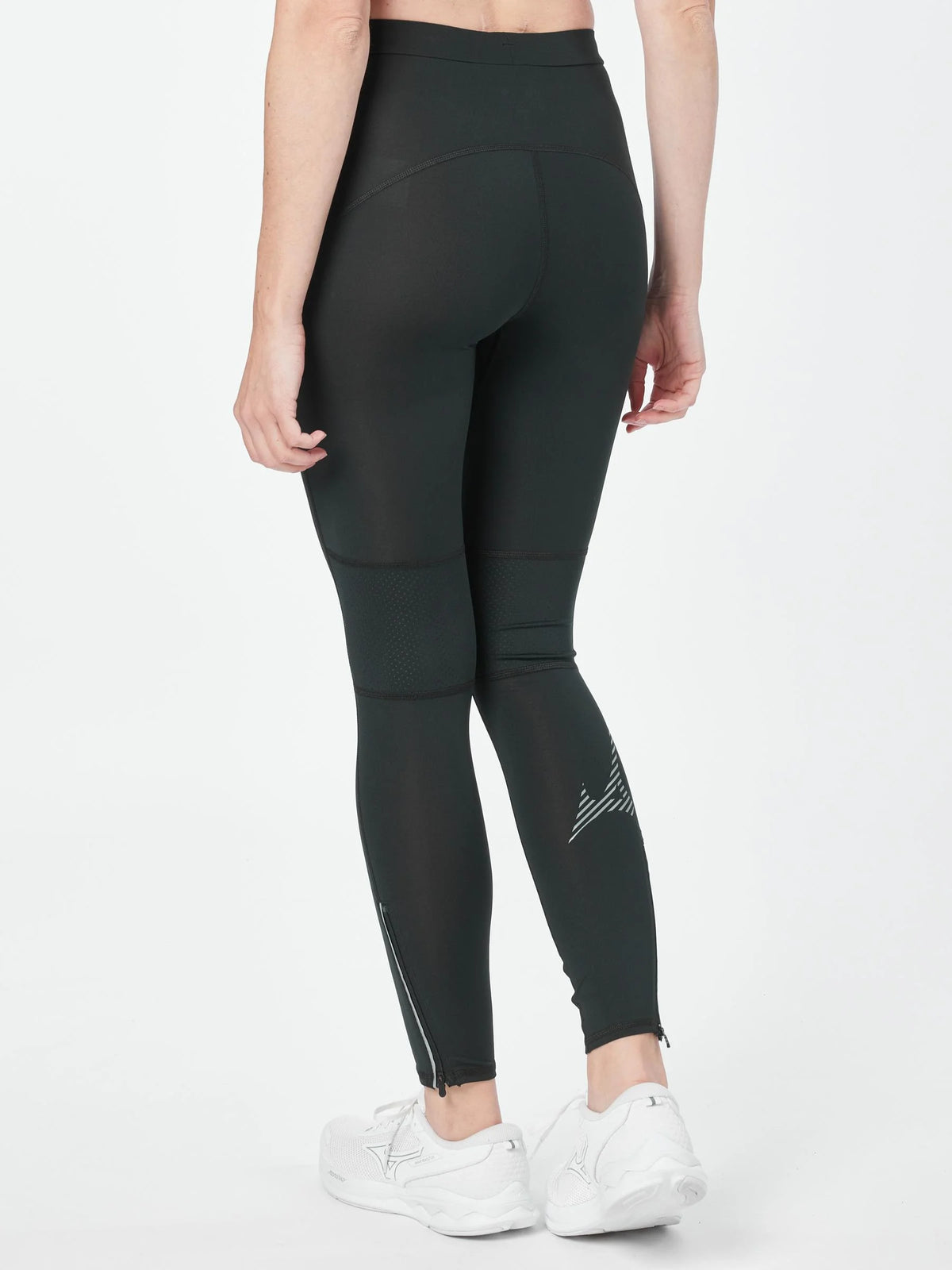 Mizuno pantalone running da donna Team Long Tight U2EBB766 09 nero