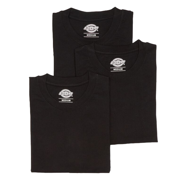 Dickies 3 Magliette maniche corte da uomo DK621091BLK1 nero sportiamo 4