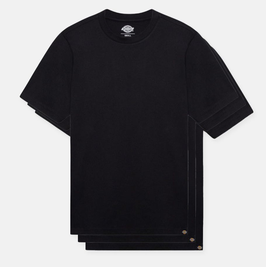 Dickies 3 Magliette maniche corte da uomo DK621091BLK1 nero sportiamo 5