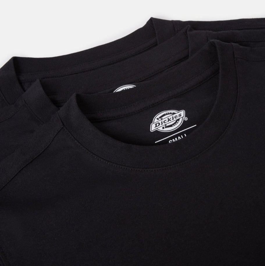Dickies 3 Magliette maniche corte da uomo DK621091BLK1 nero sportiamo 6