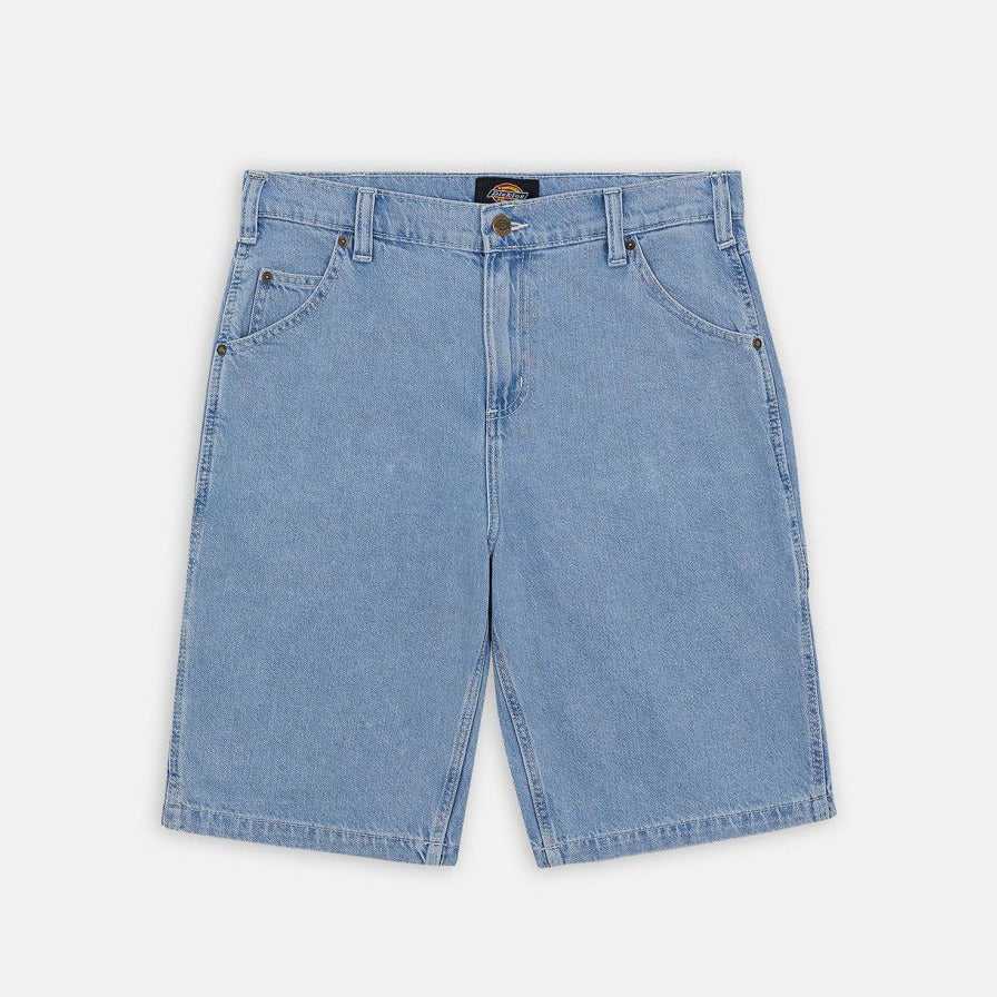 Dickies Bermuda in jeans da uomo Garyville Denim Short vintage blue 4