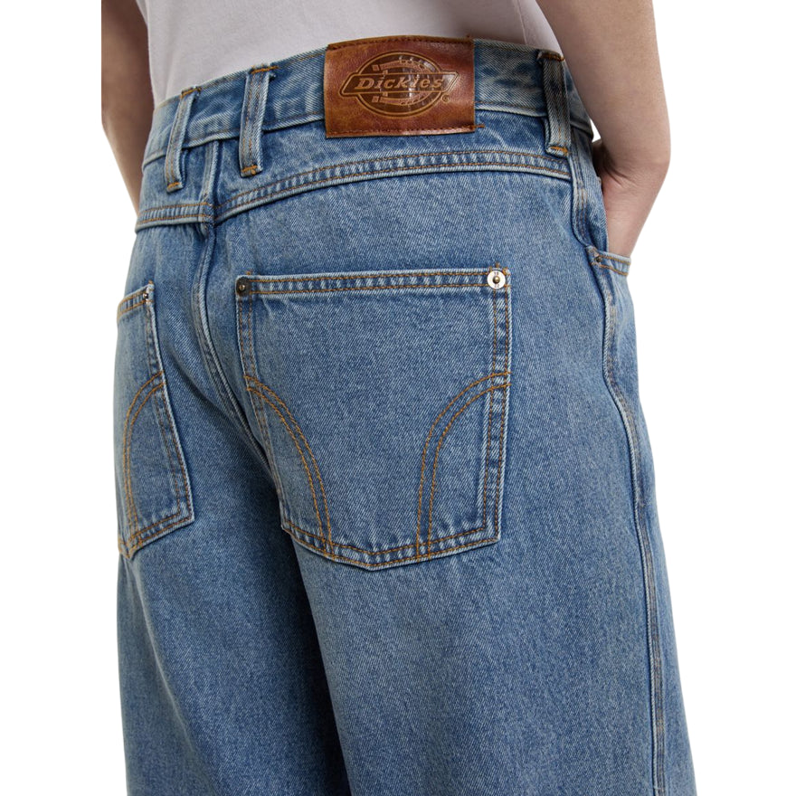 Dickies Jeans da Donna Farner Blu Denim – Codice Articolo DK0A87NNK211 - dettaglio tasca