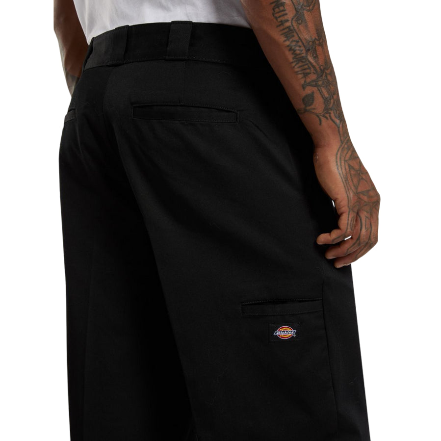 Dickies Pantalone Work Regular 247 Nero Uomo - Dettaglio Logo