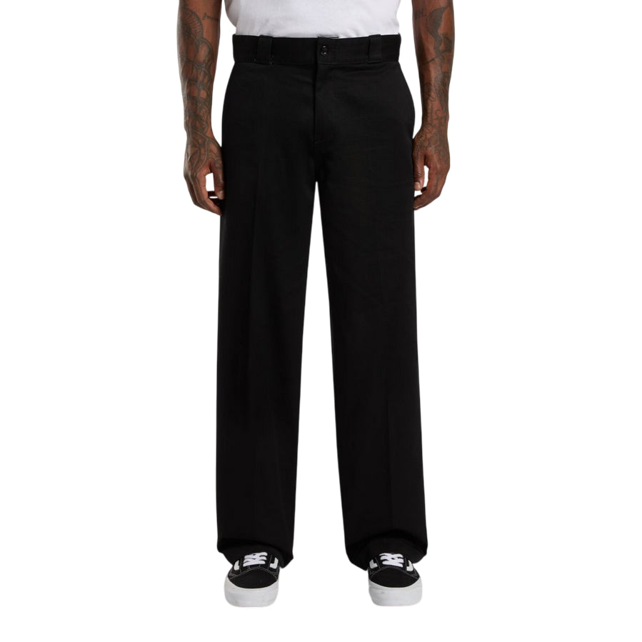 Dickies Pantalone Work Regular 247 Nero Uomo - Vista Frontale